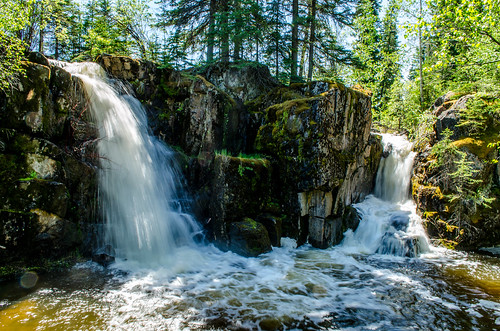 nature water beautiful waterfall nikon falls manitoba pisewfalls