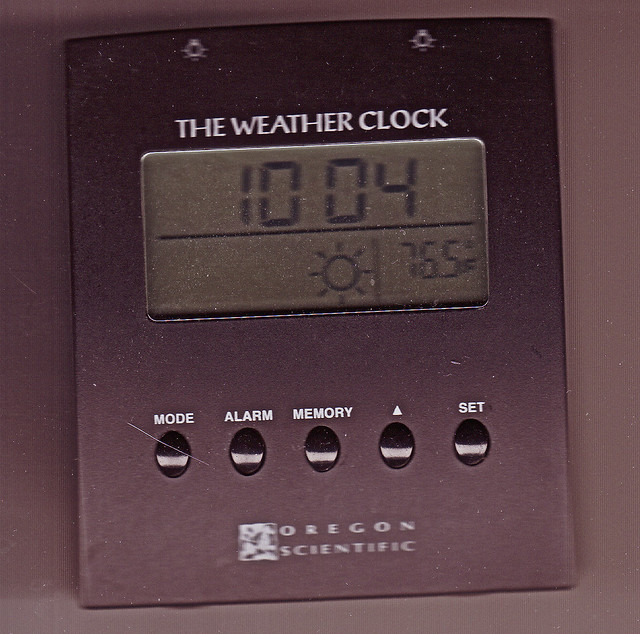 The Weather Clock