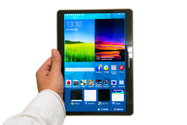 Android 平版旗艦新定義！Samsung Galaxy Tab S 搶先玩！ @3C 達人廖阿輝