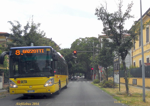 autobus Citelis n°177 in via Guarini - linea 8