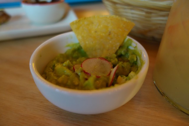 Guacamole and chips at Super Loco