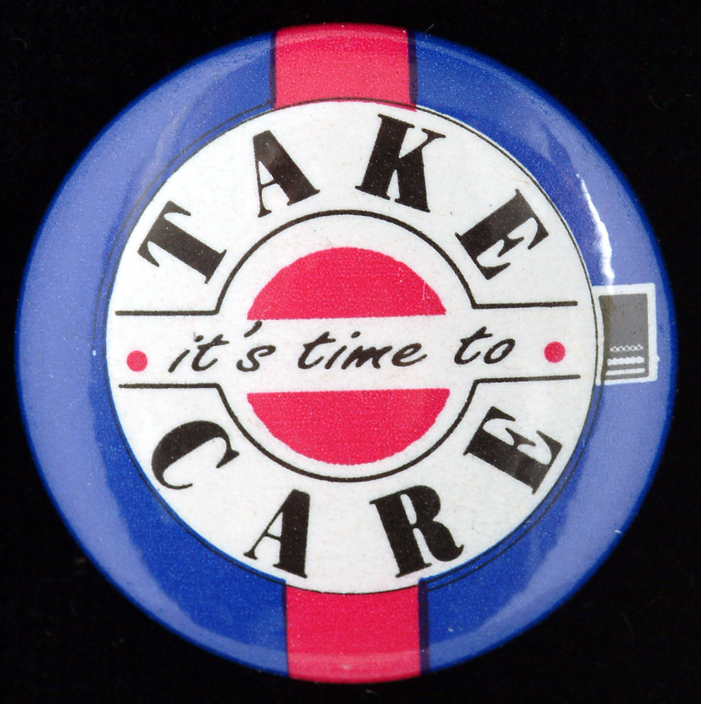Take Care pin