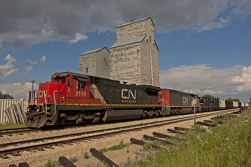 railroad canada cn elevator grain railway ab canadian alberta cnr railfanning branchline sangudo onoway
