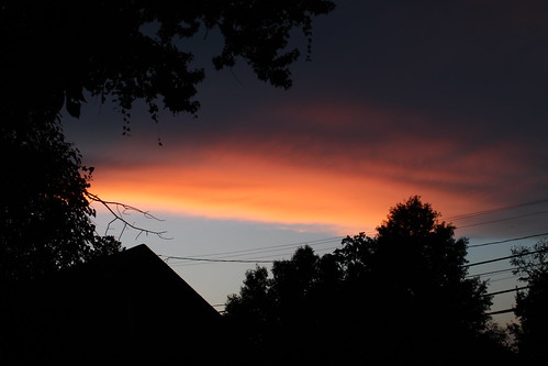 sunset sky orange cloud sun colour weather canon evening skies vibrant maryland t3i lightorange canont3i blendofcolour sunsetpuff