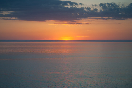 sunset sky sun lake water clouds spring michigan lakemichigan southhaven 2014 sooc d3000 preweddinggetaway