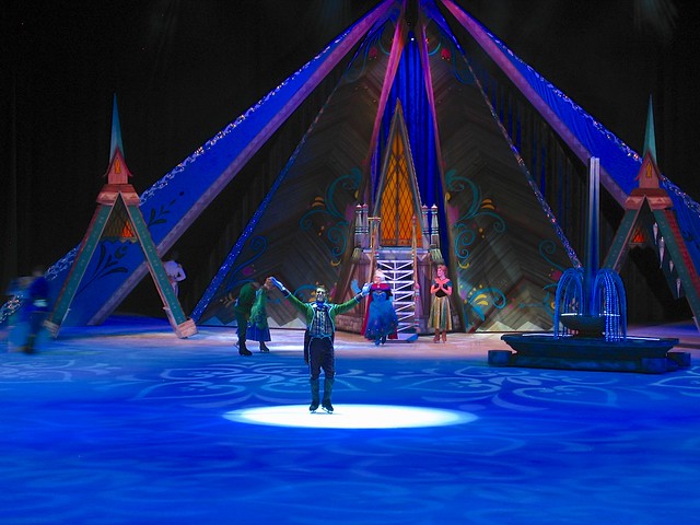 Frozen Disney On Ice skating show debut in Orlando