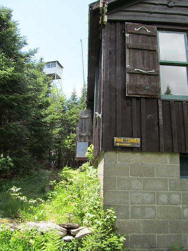 Observer's cabin and fire tower