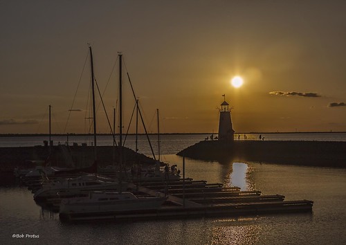 sunset lighthouse lake oklahoma water canon landscape golden oklahomacity lakehefner