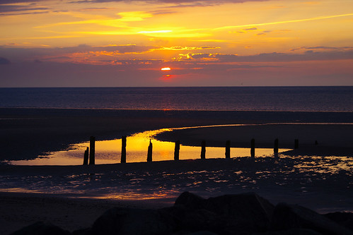 uk sunset england coast seaside pentax norfolk gb brancaster brancasterbeach pentaxk5