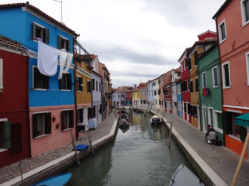 Burano Italy, colourful houses