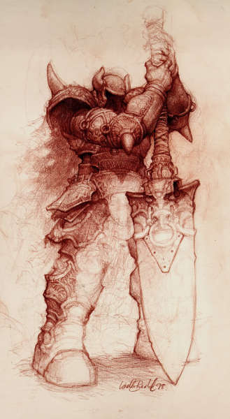 José Luis Vaello Bertol piešinys