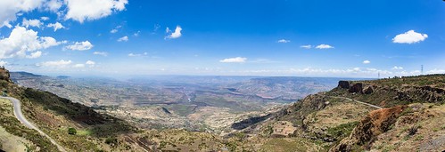 landscape valley debra ethiopia bluenile