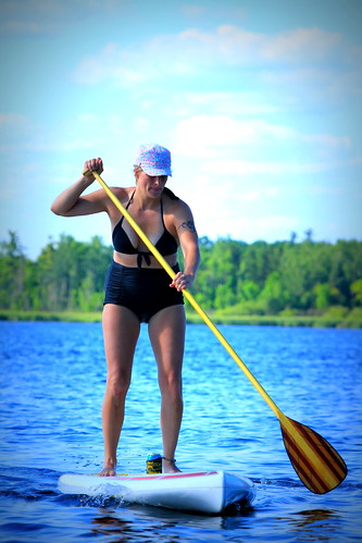 woman amber bikini sup standuppaddleboarding paddleboardgirl