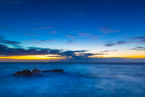 ocean sea dawn coast twilight rocks australia mysterybay