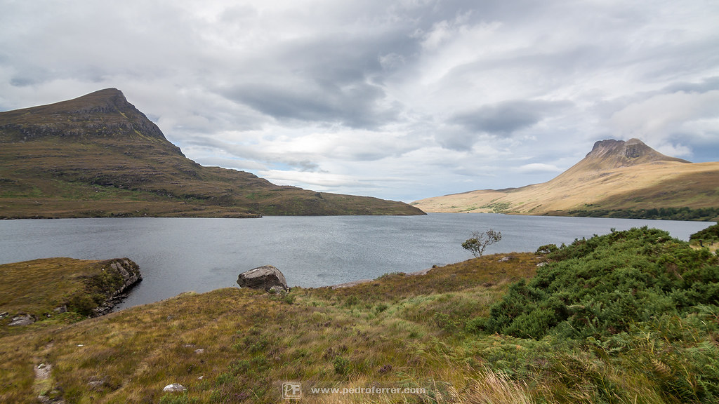Loch Lugainn with Stac Pollaidh