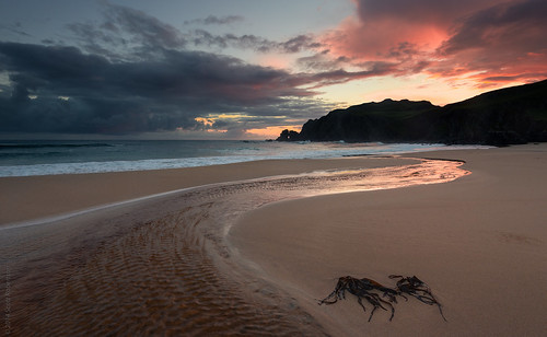 sunset sea beach sunrise scotland sand nikon waves lewis atlantic lee western harris outer filters isles mor hebrides dail d600 beag