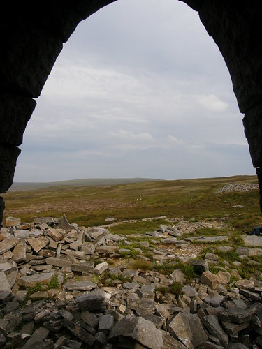 Looking out from a 'hollow'.