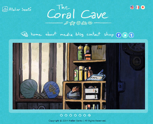 the coral cave