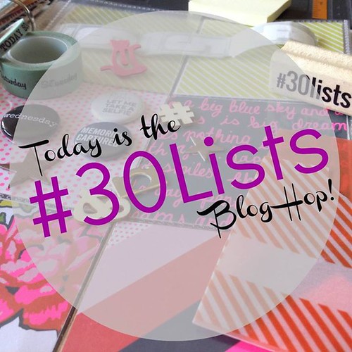 Blog hop #30lists