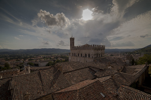 roof light sky history canon landscape medieval umbria gubbio 2014 14mm adrianosanphoto