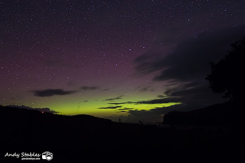 Aurora, Milovaig, Isle of Skye