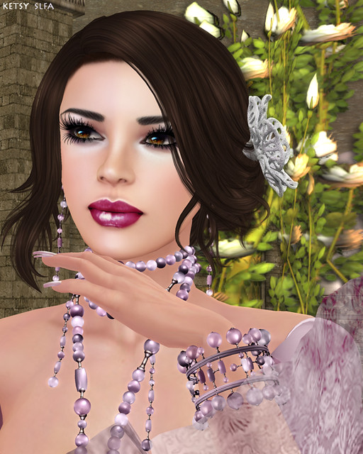 second life hair