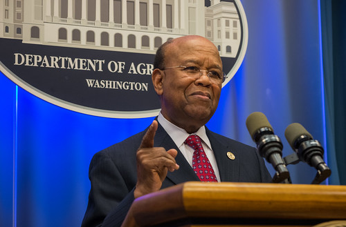U.S. Army Major General Charles E. Williams, (Retired) gives the keynote address at the U.S. Department of Agriculture’s (USDA) Office of Communications (OC) celebration of the 50th Anniversary of the signing of the Civil Rights Acts of 1964. USDA photo by Bob Nichols. 
