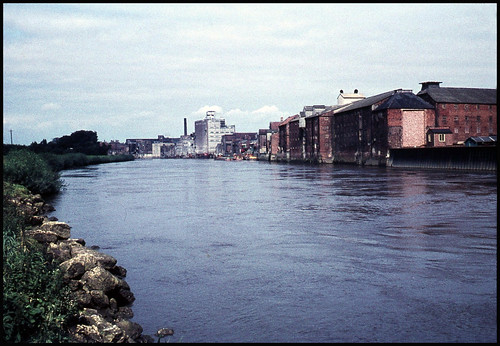 old urban history film 35mm river geotagged town slide lincolnshire warehouse trent analogue 35 gainsborough dn21