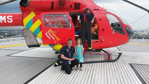 The money shot-the helicopter and the hero Dr Gareth Davies