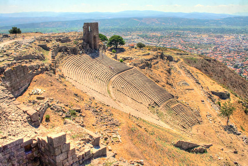 turkey teatro ancient theatre hill unescoworldheritagesite unesco romanempire collina pergamon turchia bergama pergamo ancienttheatre