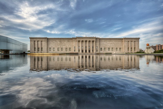 NELSON ATKINS IN REFLECTION