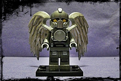 lego minifigure - steel angel