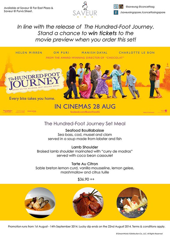 Saveur_The Hundred-Foot Journey Set Meal