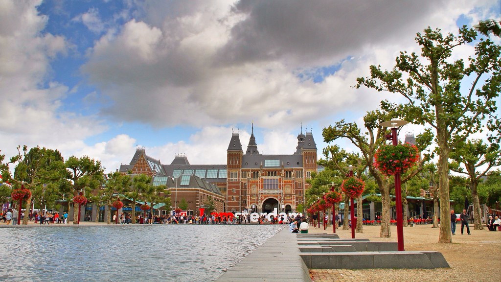 Museumplein, Amsterdam, Netherlands