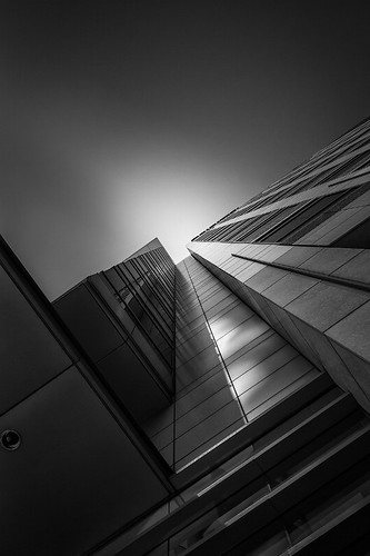california city sky bw building glass monochrome up architecture pattern view pov steel sanjose repetition geotag 2014 em5 1235mm flvonmirikr