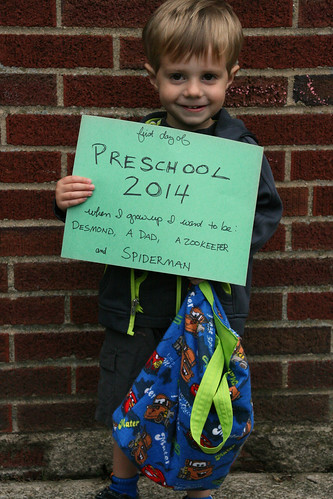 First Day of Preschool!