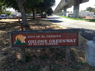 Ohlone Greenway from El Cerrito