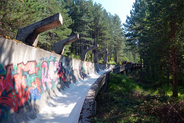 Abandoned Sarajevo Bobsled Track