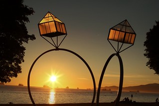 It's Engaging...Sunset at English Bay, Vancouver, BC
