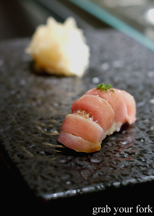 Ootoro tuna sashimi at Sokyo at The Star, Pyrmont
