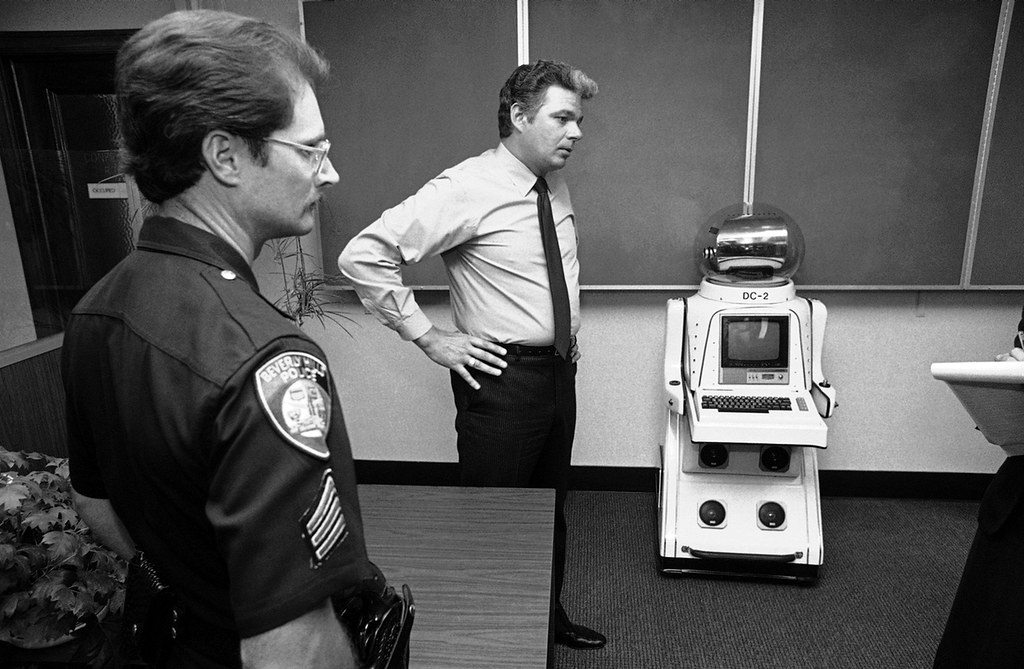 Beverly Hills Police Department Arrest, Detain DC-2 Robot - Aug. 18, 1982