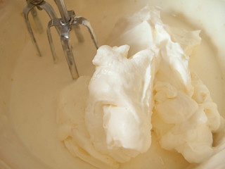 008 whipped cream + cream cheese - mix well