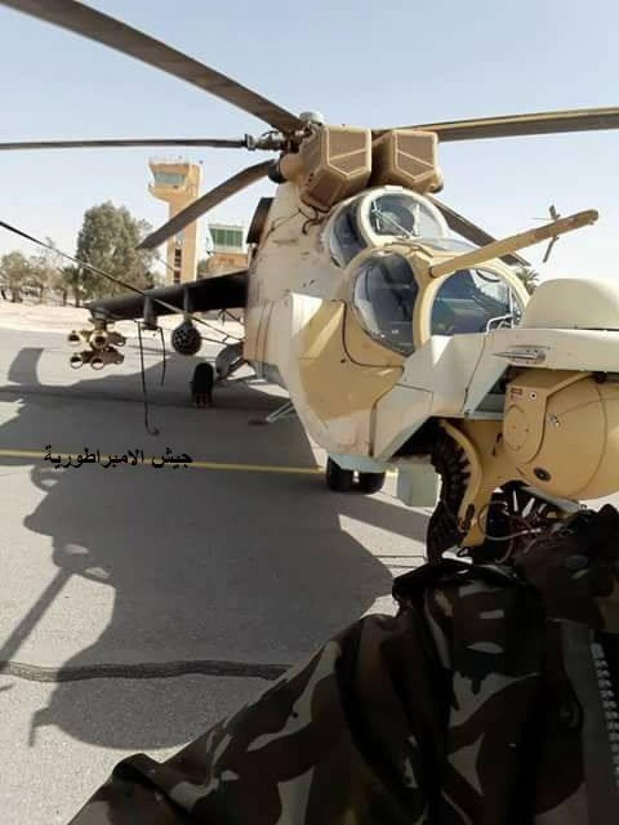 صور مروحيات Mi-24MKIII SuperHind الجزائرية - صفحة 7 32653782464_c0a849cd33_o