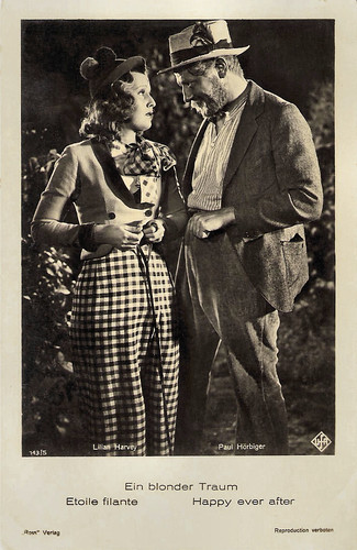 Lilian Harvey and Paul Hörbiger in Ein blonder Traum