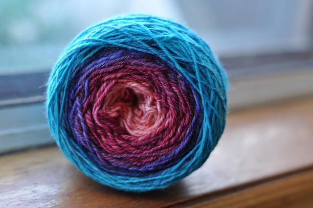pretty gradient yarn