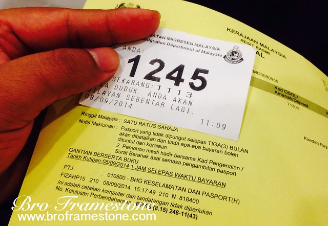 Renew Passport di Jabatan Imigresen Malaysia