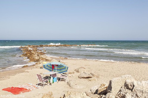 sea summer beach nature table landscape mar spain chair waves stones playa parasol breakwater bleusky lestany astridphotography