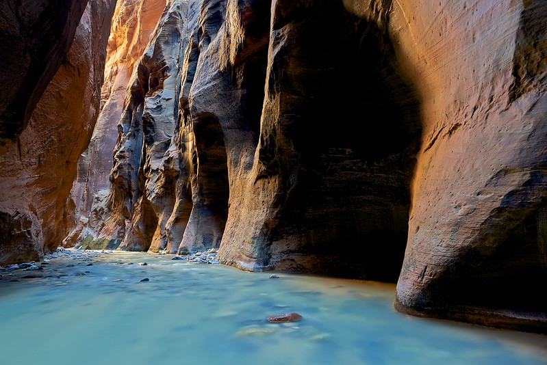 Light the Walls up in the Narrows - Zion National Park