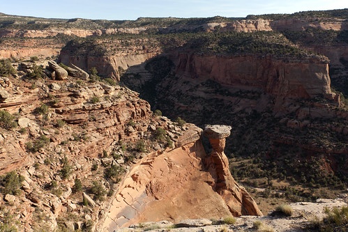 rattlesnakecanyon mcinniscanyonsnationalrecreationarea colorado canyon sandstone landscape coloradoplateau balancedrock redrockcountry