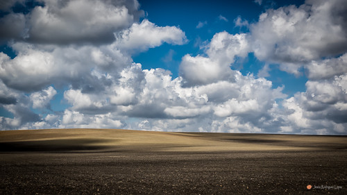 rural paisaje nubes elementos